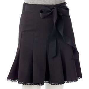 LKB Black Swing Skirt